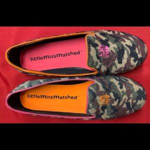 Little Miss Matched Women’s Size 9 Faux Fur Camo Loafer
